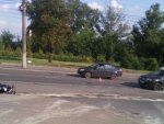 В Курске не разминулись мотоцикл и иномарка В Курске не разминулись мотоцикл и иномарка
