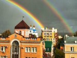 Куряне о бабьем лете: в октябре удалось заснять радугу Куряне о бабьем лете: в октябре удалось заснять радугу