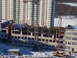 Чрезвычайное происшествие в Курске: в строящейся школе рухнуло перекрытие Чрезвычайное происшествие в Курске: в строящейся школе рухнуло перекрытие