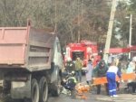 ДТП в Курске: «КамАЗ» сбил пешехода ДТП в Курске: «КамАЗ» сбил пешехода