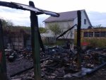 Последствия грозы в Курском районе: горела дача Последствия грозы в Курском районе: горела дача