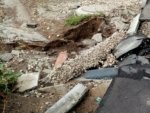 Последствия ливня в Курске: в это раз смыло часть тротуара Последствия ливня в Курске: в это раз смыло часть тротуара