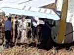 Куряне о жёсткой посадке кукурузника в поле в посёлке Селекционном Льговского района Куряне о жёсткой посадке кукурузника в поле в посёлке Селекционном Льговского района