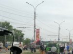 Инцидент в Курске: у пассажирского автобуса взорвалось колесо, пострадал пассажир Инцидент в Курске: у пассажирского автобуса взорвалось колесо, пострадал пассажир