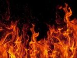 Последствия пожара в Курской области: сгорело два гаража Последствия пожара в Курской области: сгорело два гаража