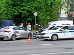 О ДТП в центре Курска: два авто не поделили дорогу О ДТП в центре Курска: два авто не поделили дорогу
