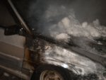 Пожар в Курске: на улице Ахтырской сгорел автомобиль Пожар в Курске: на улице Ахтырской сгорел автомобиль