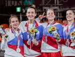 Пресс-служба администрации Курской области: трем баскетболисткам из курского «Динамо» присвоили звания заслуженных мастеров спорта России Пресс-служба администрации Курской области: трем баскетболисткам из курского «Динамо» присвоили звания заслуженных мастеров спорта России